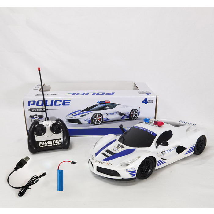 Ferrari Ferrari four-way police car remote control car