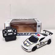 1:24 police car four-way remote control car