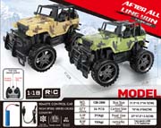 1:18 Jeep off-road camouflage